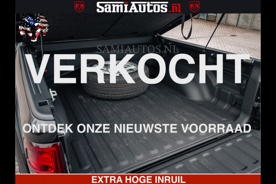 Dodge Ram SPORT | 5.7 V8 4x4 HEMI | PANORAMA DAK | GROOTSCHEM 12 INCH | LPG | Diamond Black Pearl | CREW CAB | DUBBELE CABINE | 5 PERSOONS | DC | VOORRAAD NR 2556 - 6053