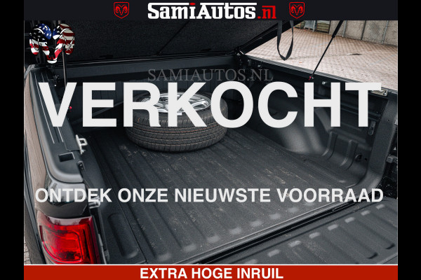 Dodge Ram SPORT | 5.7 V8 4x4 HEMI | PANORAMA DAK | GROOTSCHEM 12 INCH | LPG | Diamond Black Pearl | CREW CAB | DUBBELE CABINE | 5 PERSOONS | DC | VOORRAAD NR 2556 - 6053