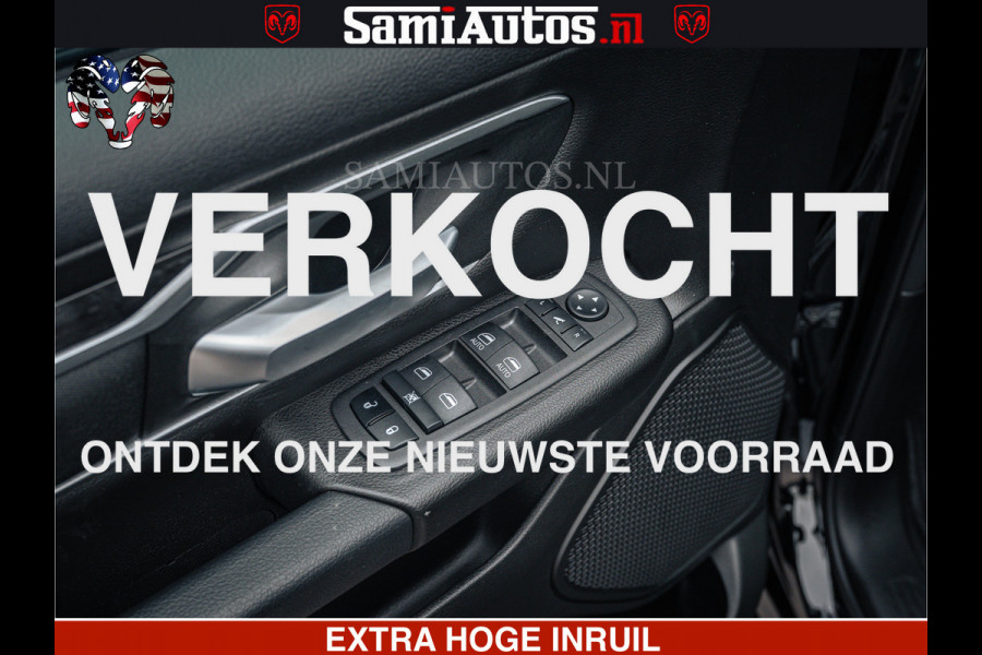 Dodge Ram SPORT | 5.7 V8 4x4 HEMI | PANORAMA DAK | GROOTSCHEM 12 INCH | LPG | Diamond Black Pearl | CREW CAB | DUBBELE CABINE | 5 PERSOONS | DC | VOORRAAD NR 2556 - 6053