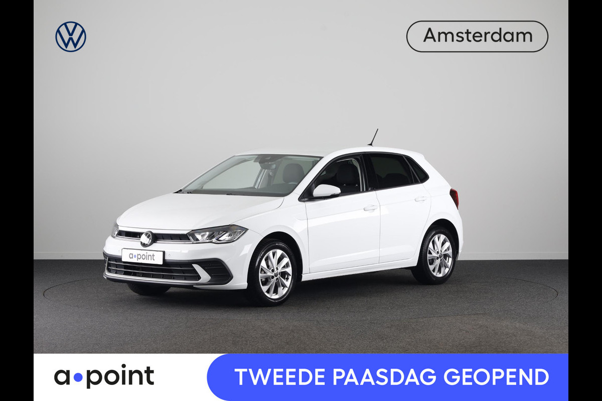 Volkswagen Polo 1.0 TSI Life Edition | Navigatie via App | Parkeersensoren | Achteruitrijcamera | Adaptieve cruise control | Stoelverwarming |