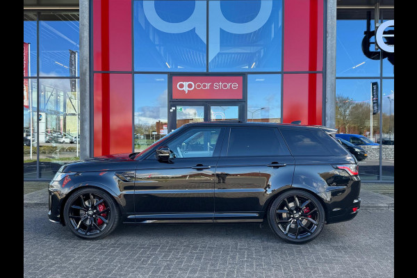 Land Rover Range Rover Sport P575 SVR Full | Panorama | Carbon | Stoelverkoeling | Luchtvering | Alcantara hemel | BTW