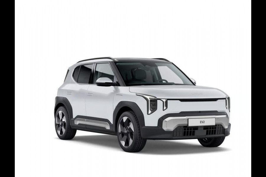 Kia EV2 Plus Advanced 42.2 kWh 4p. | Actieprijs * | Clima | Adapt. cruise | Navi | Schuif/Kanteldak | 18" | Stoel&Stuur Verwarming | Harman Kardon | Apple Carplay
