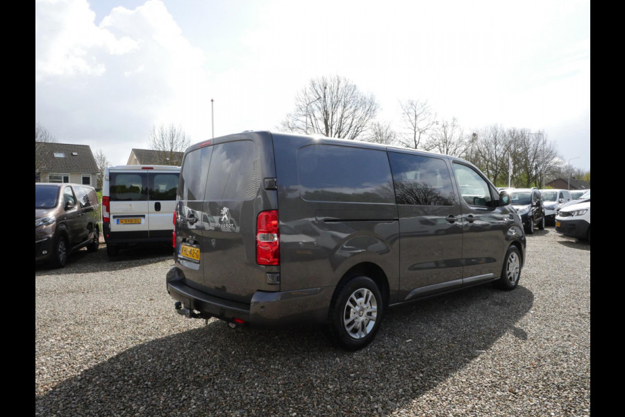 Peugeot Expert 2.0 BlueHDI 180PK, L3, Dubbel Cabine, Airco, 2 x Schuifdeur