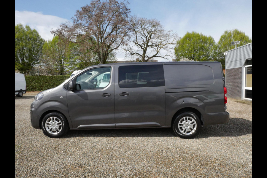 Peugeot Expert 2.0 BlueHDI 180PK, L3, Dubbel Cabine, Airco, 2 x Schuifdeur