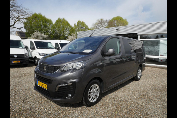 Peugeot Expert 2.0 BlueHDI 180PK, L3, Dubbel Cabine, Airco, 2 x Schuifdeur