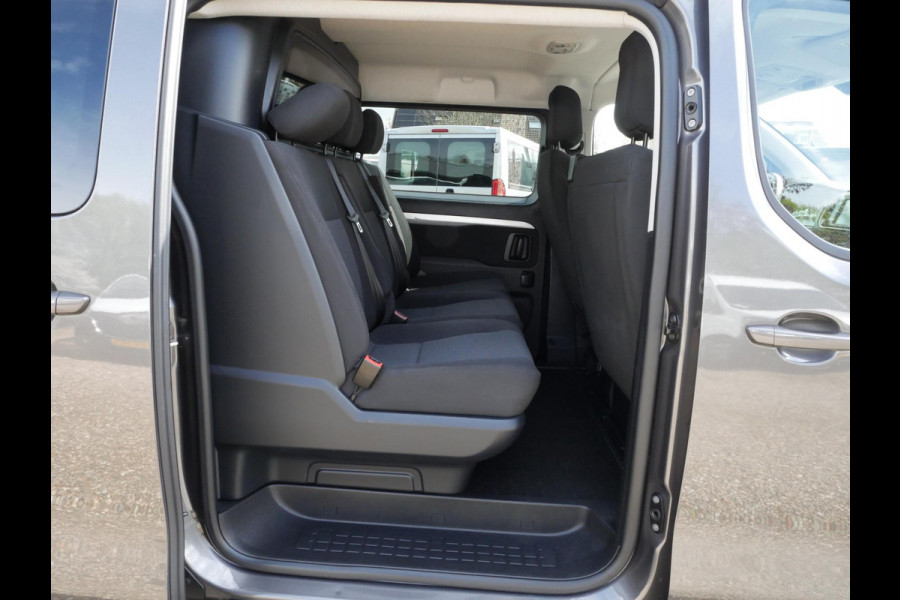 Peugeot Expert 2.0 BlueHDI 180PK, L3, Dubbel Cabine, Airco, 2 x Schuifdeur