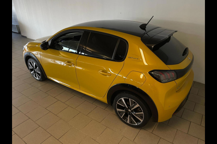 Peugeot 208 1.2 PureTech GT-Line 100PK AUTOMAAT AIRCO CLIMA NAVI CRUISE APPLE CARPLAY LED VELGEN 1STE EIG NIEUWSTAAT