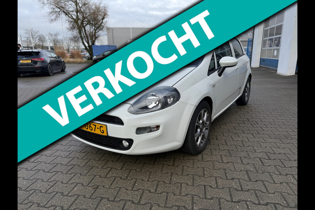 Fiat Punto Evo TwinAir Sempre, Rijklaarprijs /12 mnd Bovag garantie