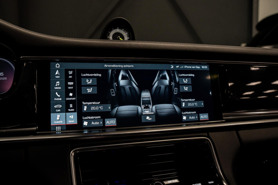 Porsche Panamera Sport Turismo 2.9 4 E-Hybrid *Sport-Design / BOSE / Vierwielbesturing / Stoelventilatie / Soft-Close / Panorama / HUD*