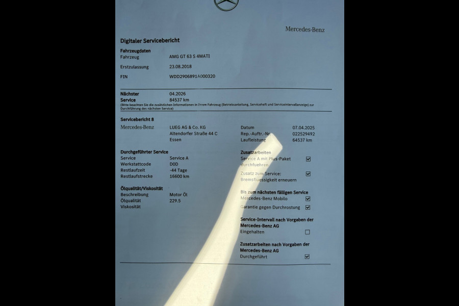 Mercedes-Benz AMG GT 4-Door Coupe AMG 63 S 4MATIC+ Premium Plus Edition 1 l VDOH l Garantie tot 07/26 l 4D Burmester l Schuifdak l