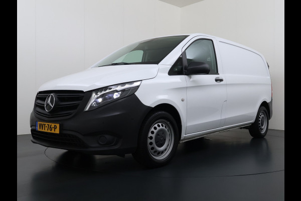 Mercedes-Benz Vito 116CDI Automaat Trekhaak Navi Ecc Cruise Control Euro 6 Camera Bluetooth Sortimo Kasten Stoelverwarming Cruise Control Pdc Lane  Betonplex Vloer Schuifdeur Achterdeuren Licht-/regensensor Zijwind assistent 1e Eigenaar 2.500KG Trekgewicht