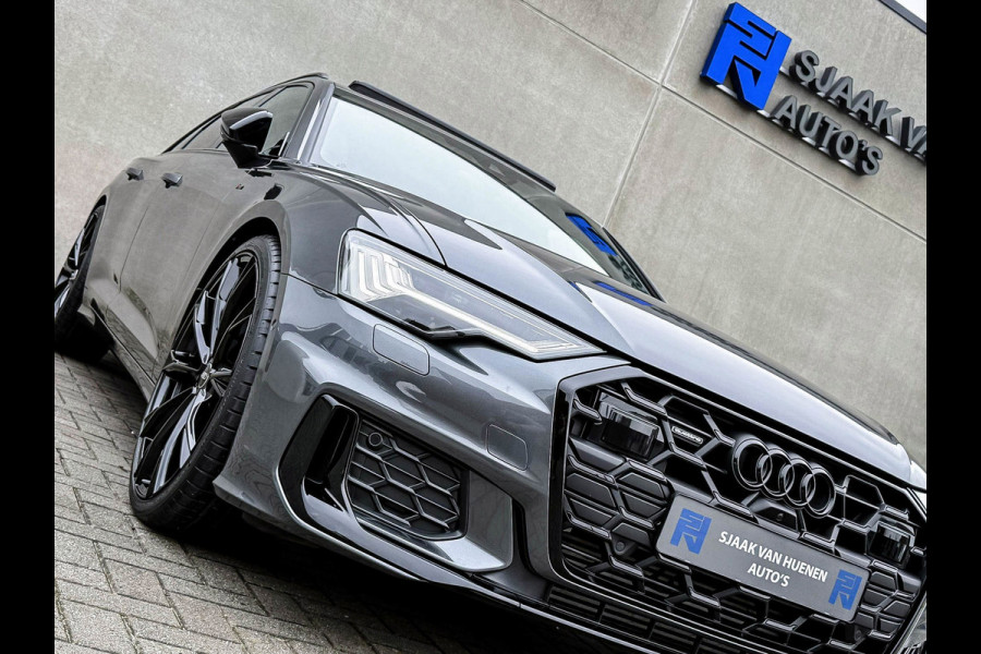 Audi A6 Avant 55TFSI e 367pk Quattro Competition S Edition S-Line FACELIFT! Pano|RS-Kuipstoelen+Memory|HUD|360° View|B&O|HD Matrix