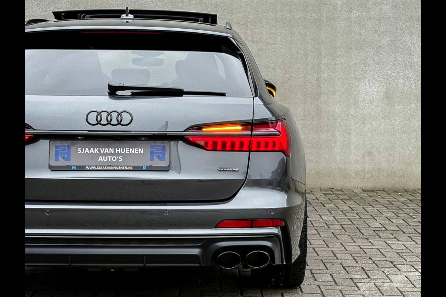 Audi A6 Avant 55TFSI e 367pk Quattro Competition S Edition S-Line FACELIFT! Pano|RS-Kuipstoelen+Memory|HUD|360° View|B&O|HD Matrix