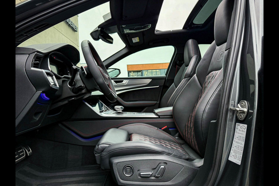 Audi A6 Avant 55TFSI e 367pk Quattro Competition S Edition S-Line FACELIFT! Pano|RS-Kuipstoelen+Memory|HUD|360° View|B&O|HD Matrix