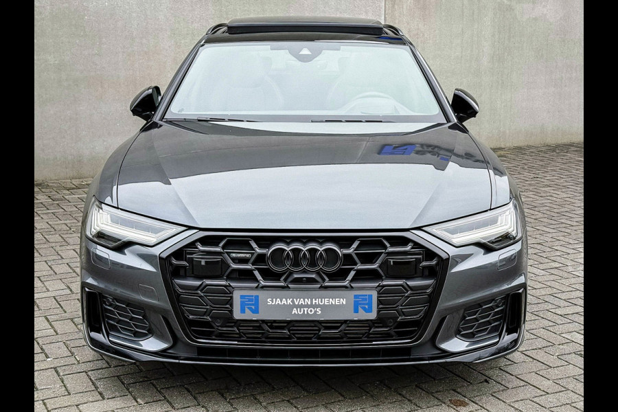 Audi A6 Avant 55TFSI e 367pk Quattro Competition S Edition S-Line FACELIFT! Pano|RS-Kuipstoelen+Memory|HUD|360° View|B&O|HD Matrix