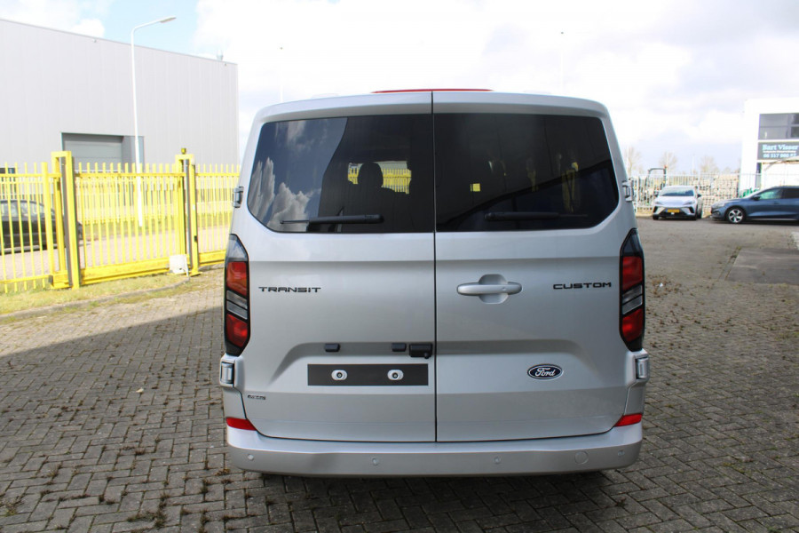 Ford Transit Custom 340 2.5 PHEV L2H1 Limited 233pk |  Kombi | Incl. BTW/BPM | Dubbele zijschuifdeur | Privacy Glass | Inklapbare trekhaak | 17 inch lichtmetalen velgen | Driver Assistance Pack Premium | Verwarmbaar stuurwiel