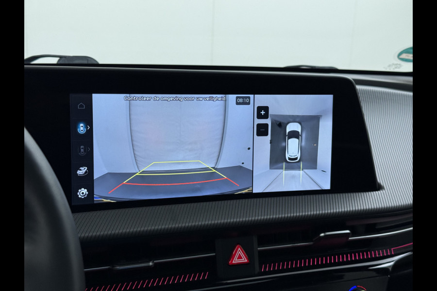 Kia Ev6 GT-Line 77.4kWh SOH 100% Warmtepomp V2L Panorama-schuifdak Meridian-Audio Head-Up Stoel-Massage+Ventilatie Elek.Stoelen+Memory 3 DAB Elek.Achterklep Lmv Lane Assist Privacy Glas Laden tot 240kW 1e Eigenaar Origineel Nederlandse Auto