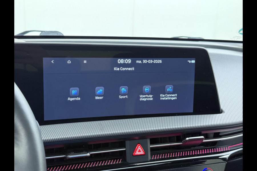 Kia Ev6 GT-Line 77.4kWh SOH 100% Warmtepomp V2L Panorama-schuifdak Meridian-Audio Head-Up Stoel-Massage+Ventilatie Elek.Stoelen+Memory 3 DAB Elek.Achterklep Lmv Lane Assist Privacy Glas Laden tot 240kW 1e Eigenaar Origineel Nederlandse Auto