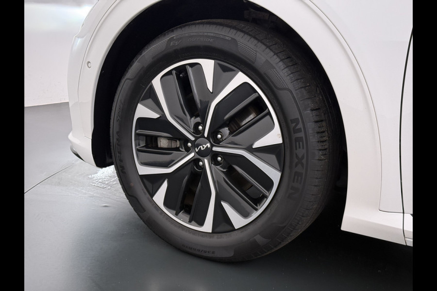 Kia Ev6 GT-Line 77.4kWh SOH 100% Warmtepomp V2L Panorama-schuifdak Meridian-Audio Head-Up Stoel-Massage+Ventilatie Elek.Stoelen+Memory 3 DAB Elek.Achterklep Lmv Lane Assist Privacy Glas Laden tot 240kW 1e Eigenaar Origineel Nederlandse Auto