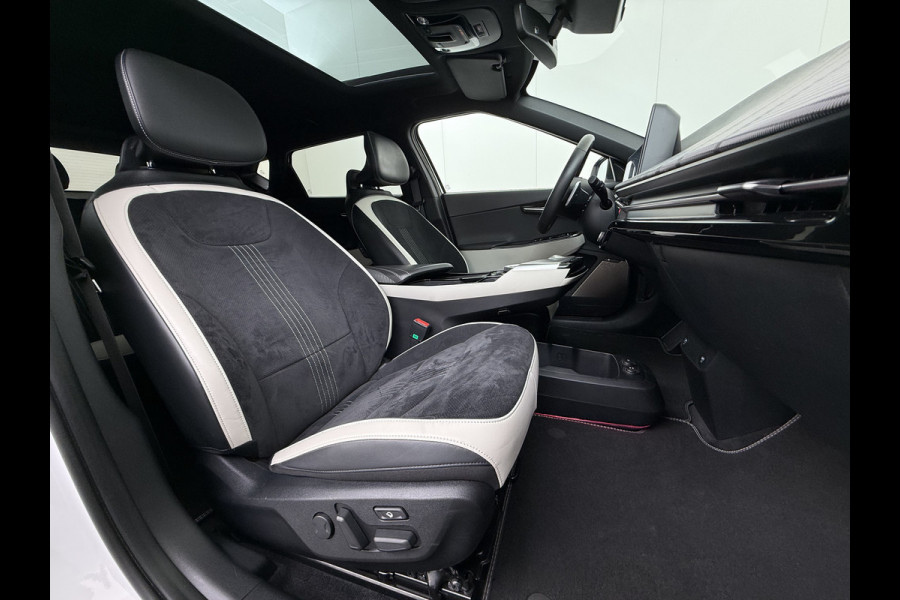 Kia Ev6 GT-Line 77.4kWh SOH 100% Warmtepomp V2L Panorama-schuifdak Meridian-Audio Head-Up Stoel-Massage+Ventilatie Elek.Stoelen+Memory 3 DAB Elek.Achterklep Lmv Lane Assist Privacy Glas Laden tot 240kW 1e Eigenaar Origineel Nederlandse Auto