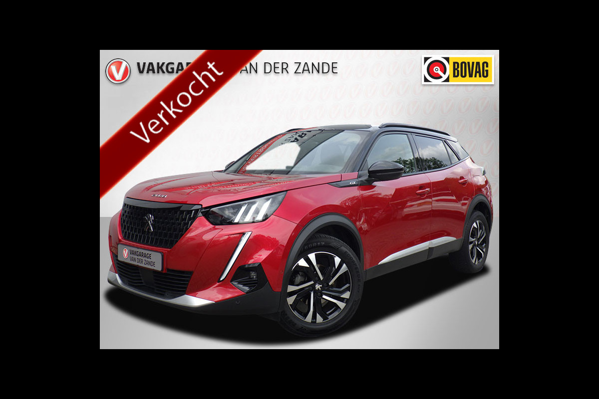 Peugeot 2008 1.2 PureTech GT Automaat, Cruise, Camera, Navi, Compleet!
