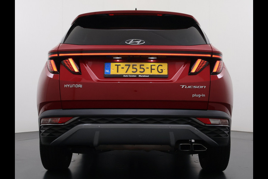 Hyundai Tucson 1.6T-GDI 265PK PHEV Hybrid Autom. 4WD Navi Ecc Camera Adap.Cruise Apple Carplay Android Auto Pdc Comfort Smart Isofix DAB Elek.Achterklep Stoel+Stuurverwarming Led Lmv Keyless Regensensor AWD Origineel Nederlandse Auto Plug In Hybride