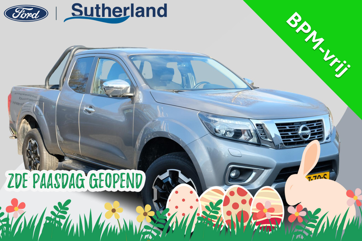 Nissan Navara 2.3 dCi N-Connecta King Cab 163pk Trekhaak | Navigatie | Stoelverwarming | Rondom camera zicht | 3.500kg Trekgewicht!