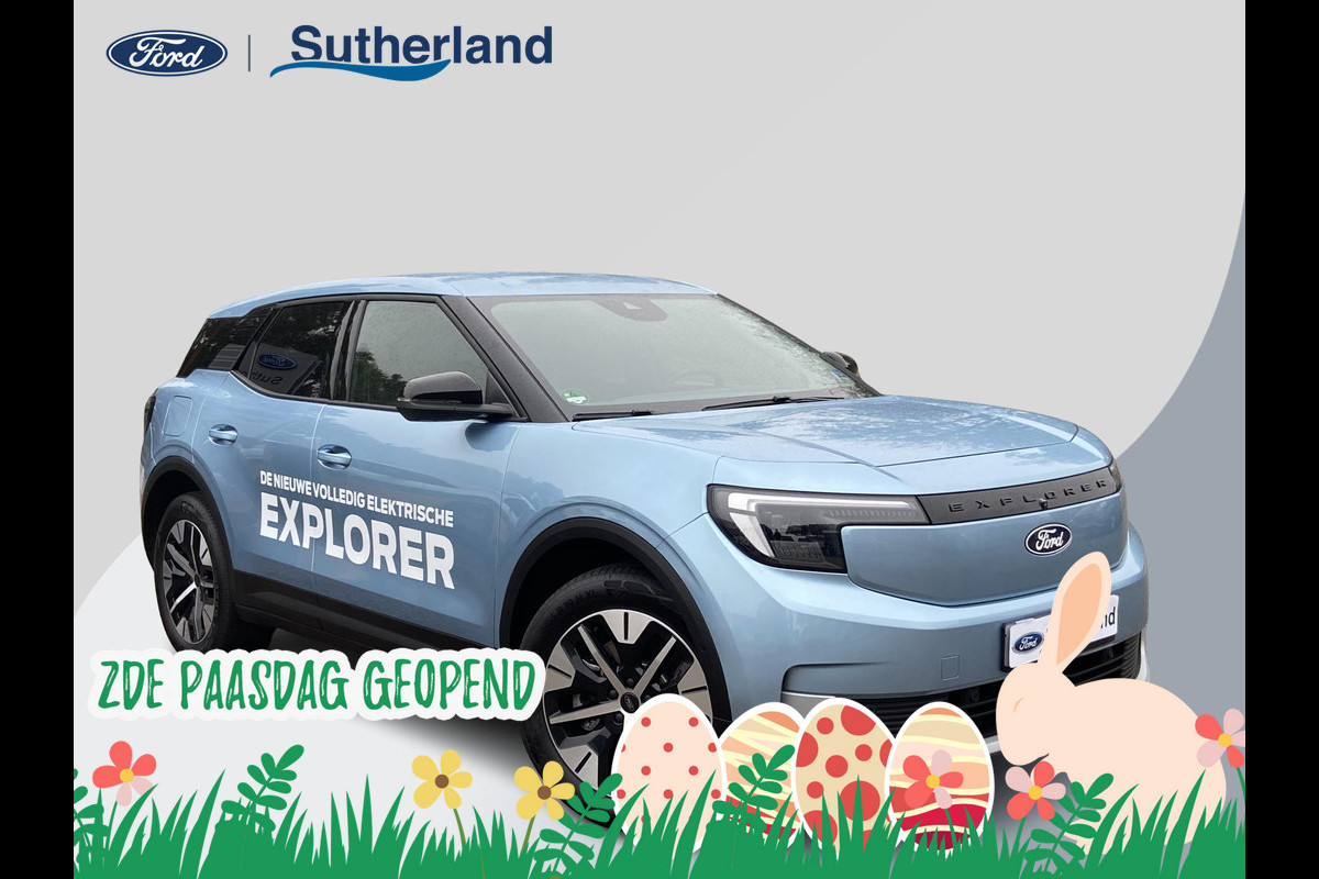 Ford Explorer Style Standard Range RWD 52 kWh 170pk  Artic Blue | Achteruitrijcamera | 368km Bereik ( WLTP ) | Dodehoeksensoren | Nieuw te bestellen