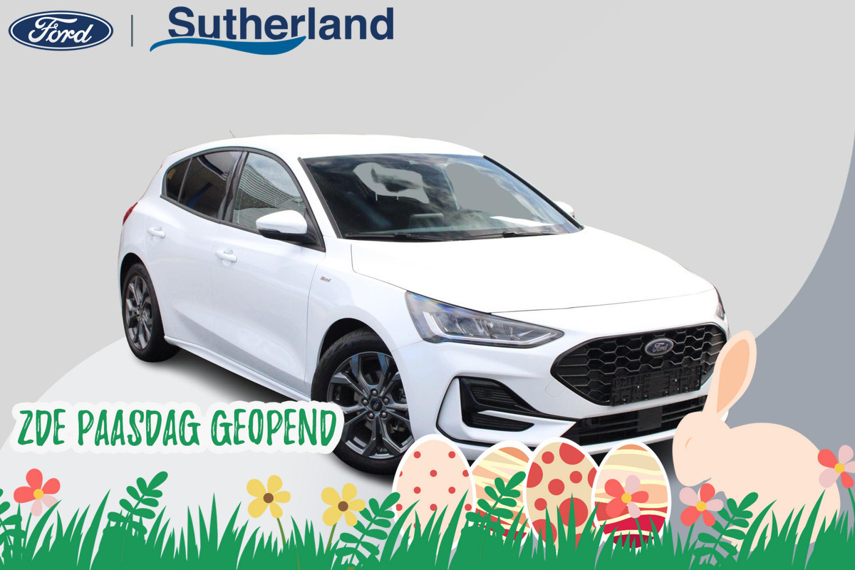 Ford Focus 1.0 EcoBoost Hybrid ST-Line 125 pk | Led Koplampen | Achteruitrij camera |SYNC 3 Navi | Apple Carplay/Android Auto |