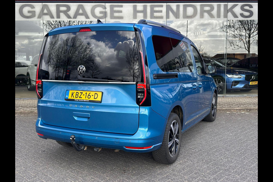 Volkswagen Caddy 1.5 TSI DSG Style 5p | LED | Leder Alcantara | Trekhaak 1500kg | Adaptive CC | Parking Pack |