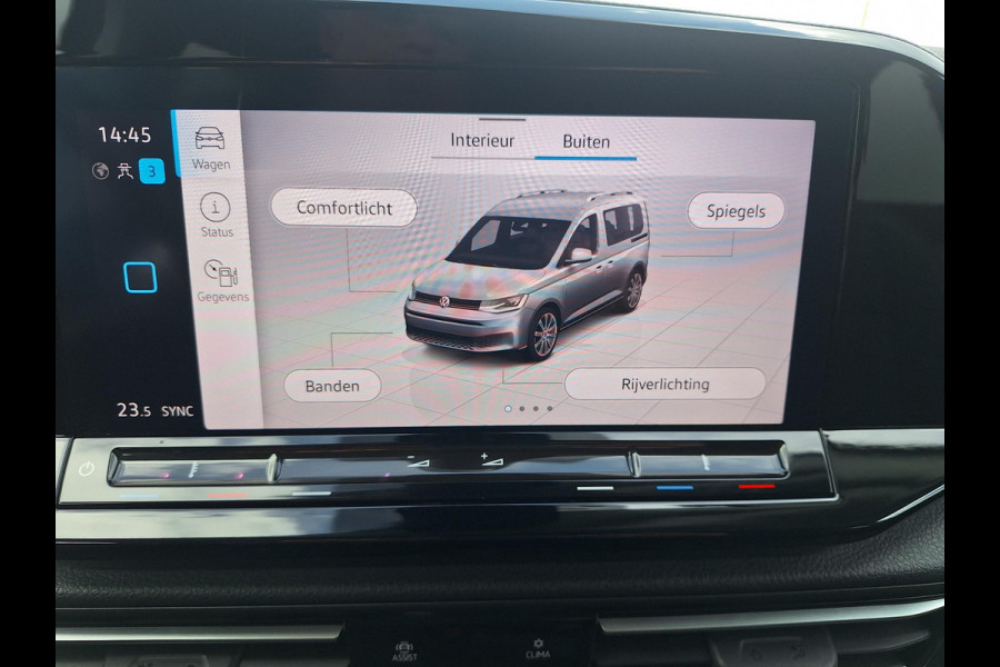 Volkswagen Caddy 1.5 TSI DSG Style 5p | LED | Leder Alcantara | Trekhaak 1500kg | Adaptive CC | Parking Pack |