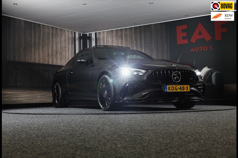 Mercedes-Benz CLE Coupé 300 e AMG 53 Look / Burmester / Head Up / 360 Camera / Memory / Elek Stoelen / Acc / Open Pano / 19 Inch