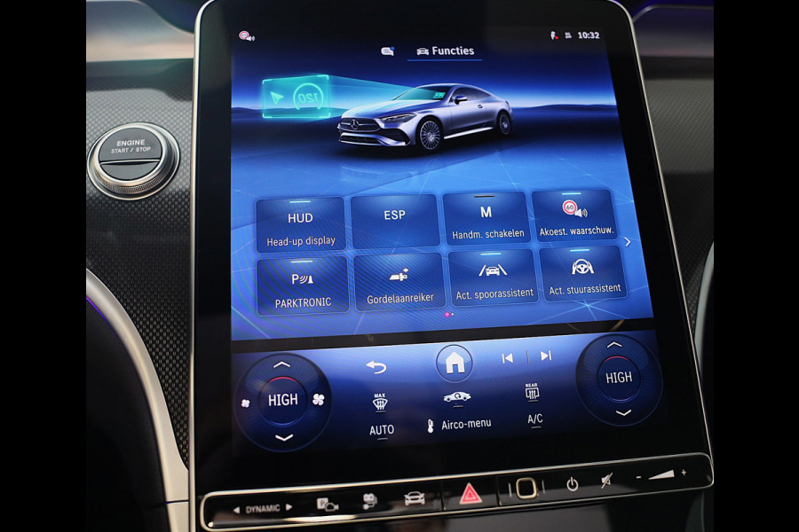 Mercedes-Benz CLE Coupé 300 e AMG 53 Look / Burmester / Head Up / 360 Camera / Memory / Elek Stoelen / Acc / Open Pano / 19 Inch