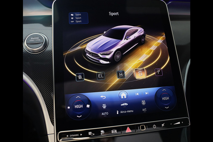 Mercedes-Benz CLE Coupé 300 e AMG 53 Look / Burmester / Head Up / 360 Camera / Memory / Elek Stoelen / Acc / Open Pano / 19 Inch