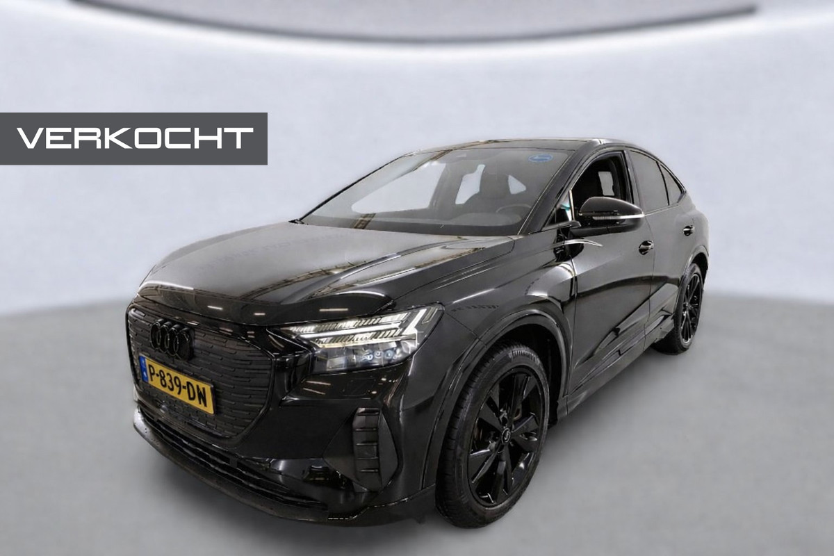 Audi Q4 Sportback e-tron 40 Advanced edition 77 kWh | Stoelverwarming | Stuurverwarming | Adaptive Cruise Control | Navigatie | Camera | Trekhaak | Keyless | RS Seats | Matrix LED |