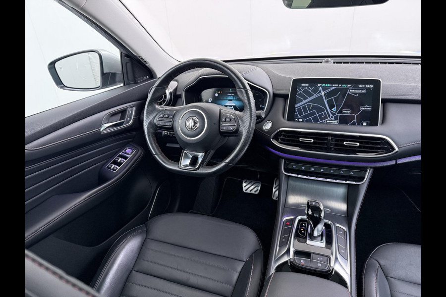 MG EHS 1.5 TGDI Luxury VAN € 26.900,- VOOR € 23.440,- UW LENTEVOORDEEL €3.460,-! | PHEV | MEGA COMPLEET!  | COMPLETE HISTORIE AANWEZIG | FABRIEKSGARANTIE T/M 11-2030 | 52km WLTP ELECTR RIJBEREIK, TOTAAL RIJBEREIK TOT 1.000km!