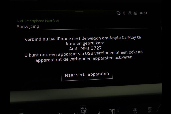 Audi A3 2.0 TFSI S3 quattro | Adaptive cruise | Bang & Olufsen | Matrix LED | Leder/Alcantara | Park Assist | Stoelverwarming | Virtual Cockpit | Carplay | Navigatie | Sportstoelen | Climate control