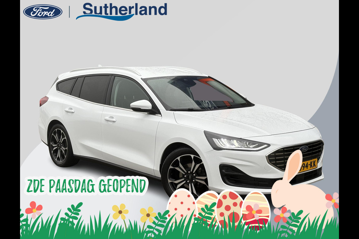 Ford FOCUS Wagon 1.0 EcoBoost Hybrid Titanium | Elektrisch uitklapbare trekhaak | Cruise Control | Winter Pack | Climate Control