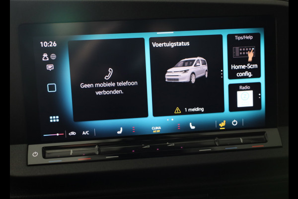 Volkswagen Caddy Cargo 2.0 TDI R Line / AUT / Leder / Digital Cockpit / Acc / Schuifdeur 2x / Stoelverwarming / Led / Pdc / 18 Inc