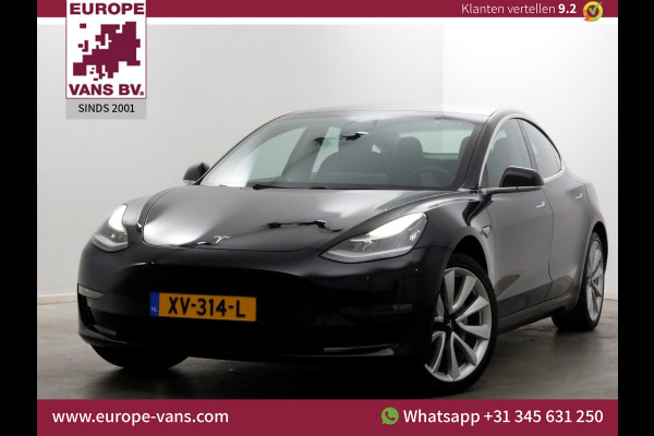 Tesla Model 3 Long Range AWD 19inch/Autopilot/Panoramadak SOH 83% Marge 03-2019