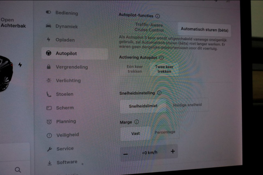 Tesla Model 3 Long Range AWD 19inch/Autopilot/Panoramadak SOH 83% Marge 03-2019