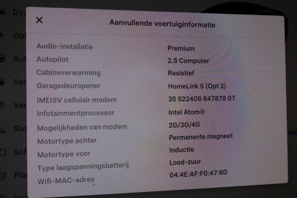 Tesla Model 3 Long Range AWD 19inch/Autopilot/Panoramadak SOH 83% Marge 03-2019