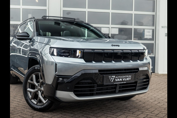 Jeep Compass 1.2 e-Hybrid First Edition | Uit voorraad leverbaar | Adapt. Cruise | Camera | Carplay | 18" | Elektr. A-Klep | Navi | Winter Pack | Schuif/Kanteldak