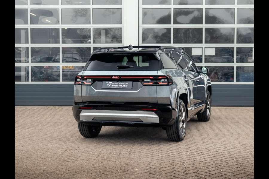 Jeep Compass 1.2 e-Hybrid First Edition | Uit voorraad leverbaar | Adapt. Cruise | Camera | Carplay | 18" | Elektr. A-Klep | Navi | Winter Pack | Schuif/Kanteldak