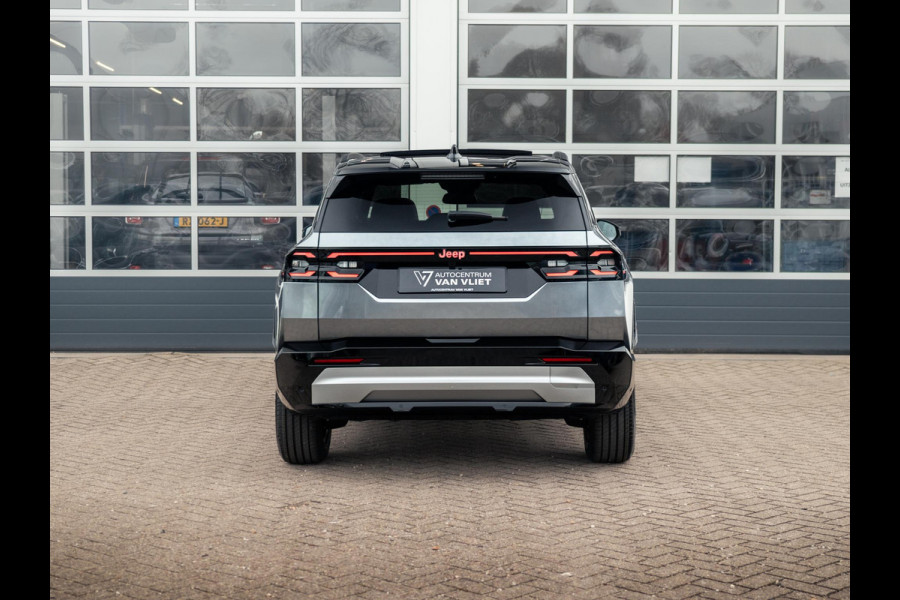 Jeep Compass 1.2 e-Hybrid First Edition | Uit voorraad leverbaar | Adapt. Cruise | Camera | Carplay | 18" | Elektr. A-Klep | Navi | Winter Pack | Schuif/Kanteldak