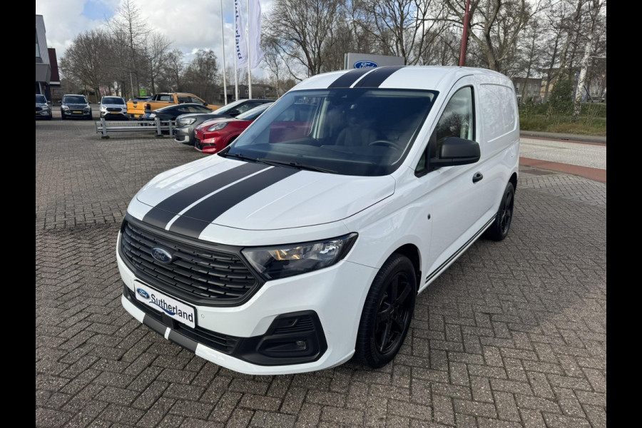 Ford Transit Connect 2.0 EcoBlue L1 Trend | SCI | 122pk | Automaat | Nieuw model | Trekhaak | Zwarte velgen | Race striping