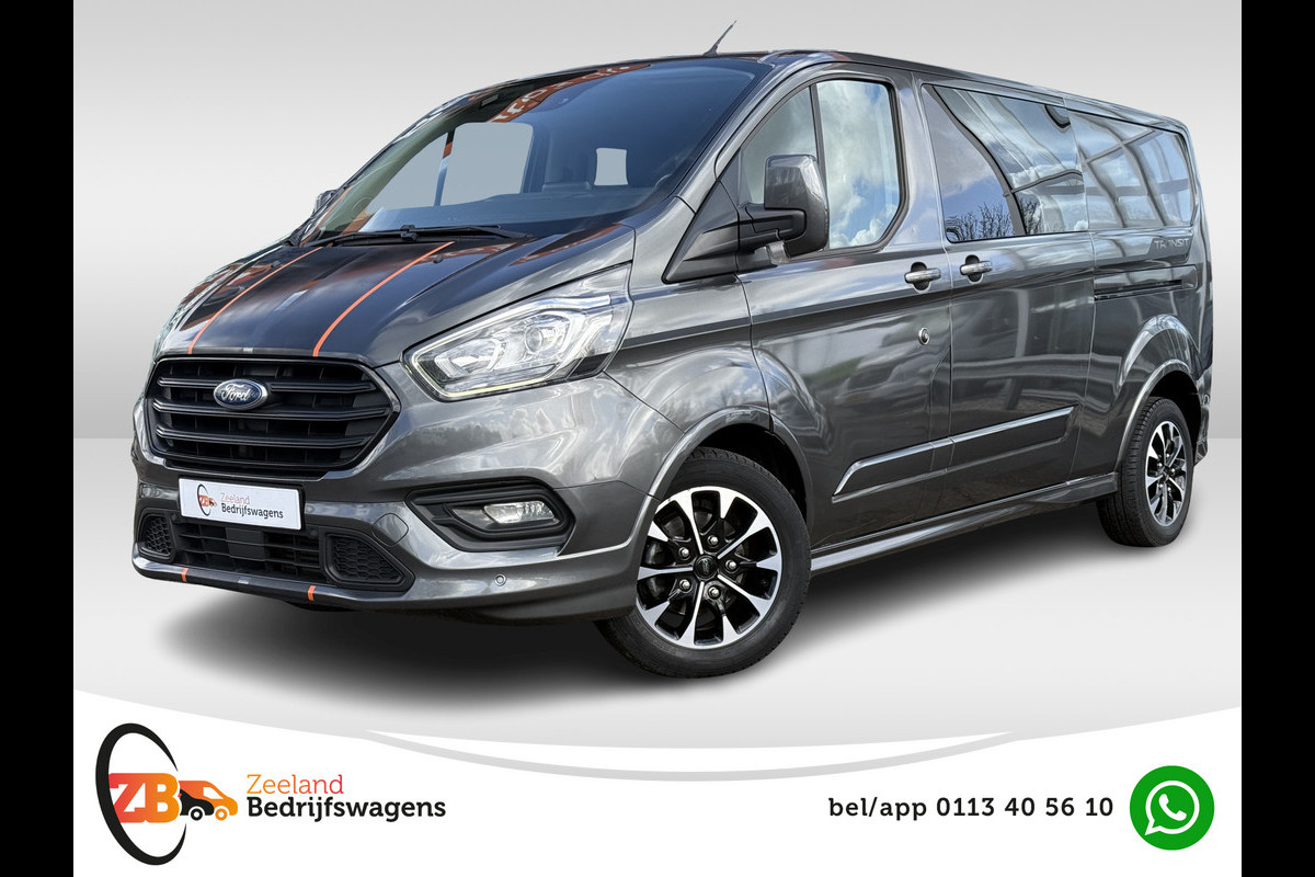 Ford Transit Custom 290 2.0 TDCI L2H1 Sport DC | Vol opties | 2X Schuifd. | Trekhaak