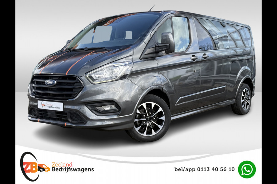 Ford Transit Custom 290 2.0 TDCI L2H1 Sport DC | Vol opties | 2X Schuifd. | Trekhaak