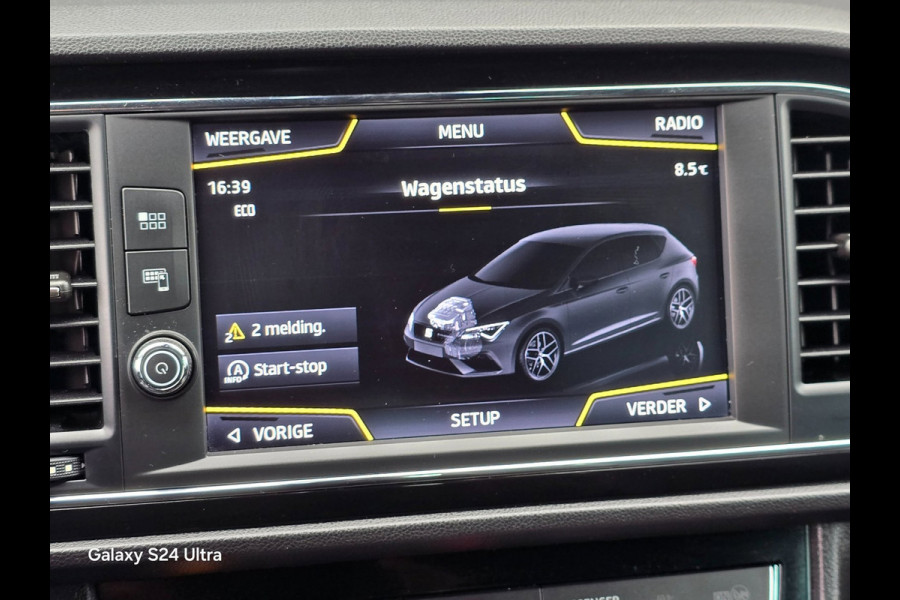 Seat Leon 1.4 EcoTSI FR Business Intense / AUT / 150 Pk / Ecc / Seat Sound / Cruise Control / Navi / Ecc / Elek Pakket / Allu Velg
