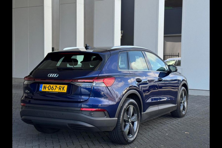 Audi Q4 e-tron 35 AUTOMAAT Edition, camera, navarra bleu, stoelverwarming, digitaal cockpit, 1 e eigenaar, NL auto met nap